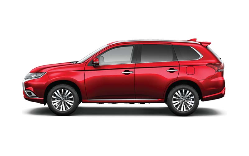 Mitsubishi Outlander - Màu Đỏ